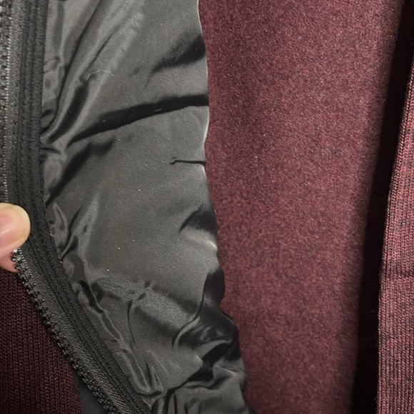 Canada Weather Gear Womens Plus Size Zip Hooded Jacket Coat 1X Cranberry/Black - Picture 6 of 8